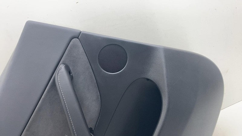 1497296-91-B ⭕ 20-24 Model Y MY Rear Driver Side Door Panel Trim Card Black Left 1497296-91-B