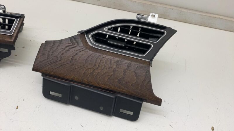 109687700A 2012-2020 Tesla Model S X SET of Dash A/C Air Vent Outlet Dashboard Trim Panel