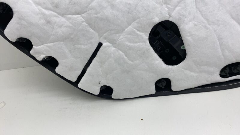 1105095 00 2017-2020 Tesla Model 3 M3 Rear Driver Side Door Panel Trim Cover White Left LH