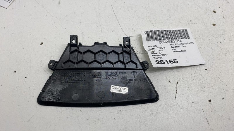 ⭕ 2017-2023 Tesla Model 3 Interior Rear View Mirror Glare Shield 15302
