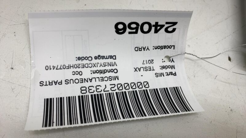 Does not apply 2016-2020 Tesla Model X MX Battery Cage Housing Tray Box Bracket Holder Assy 12V