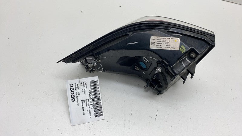 1034333-00-A ⭕ 2016-2020 Tesla Model X Rear Right Outer Taillight LED Tail Lamp 1034333-00-A