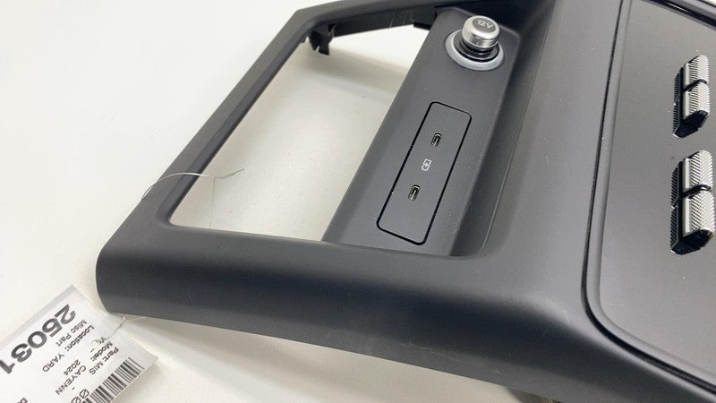 ⭕ 2024 Cayenne A/C HVAC Temperature Control Panel w/ Air Vent Duct 9Y0