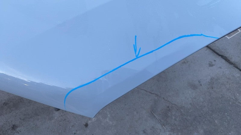 2022-2024 Rivian R1T R1S Front Hood Bonnet Shell Cover Panel Limestone - EXP009