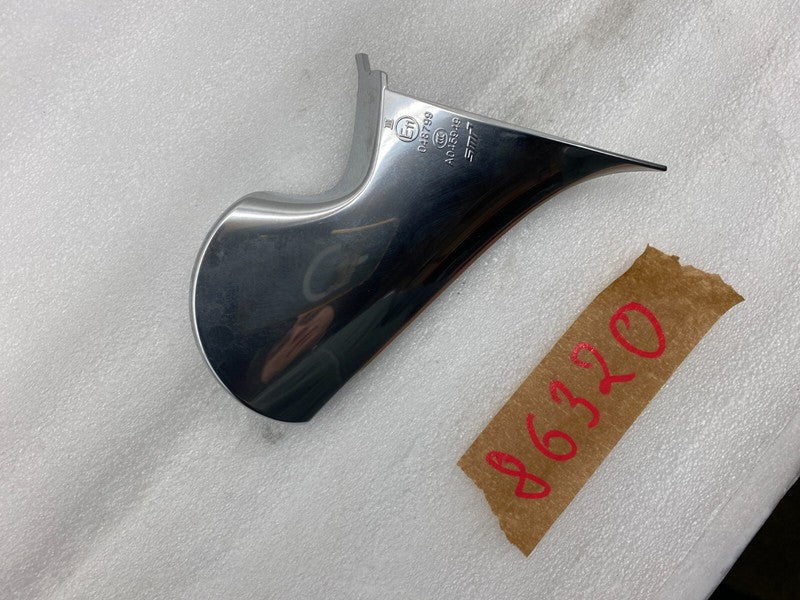 2287.3003 ⭕ 17-20 Model 3 Left Exterior Door Mirror Lower Mounting Cover Chrome 2287.3003