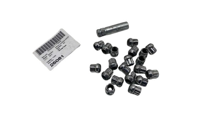 ⭕ 2014-2022 Range Rover Sport Gorilla Short Chrome Locking Lug Nuts 14