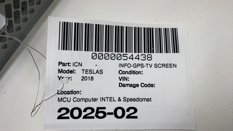 ⭕ 16-20 Model S MS Display Screen MCU Media Control & Speedometer 1451