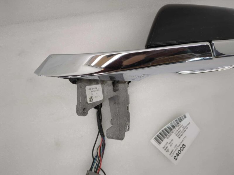 2012-2015 Tesla Model S MS Left Exterior Rear View Door Mirror LH Black - PBSB