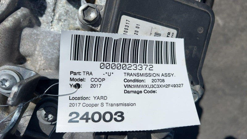 GA6F21AW ⭕2015-2020 Mini Cooper S Transmission Automatic Gearbox F56 F55 B46 B48 GA6F21AW