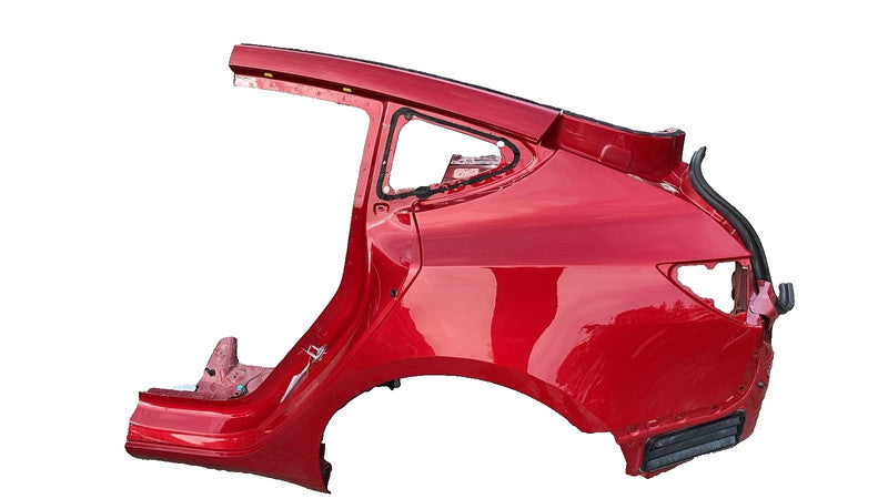 ⭕ 2017-2020 Tesla Model 3 Rear Left Quarter Panel Structural Frame Cut Red PPMR