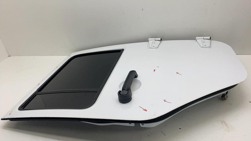 ⭕ 12-18 Jeep Wrangler Rear Passenger Door Panel + Window Glass Right W