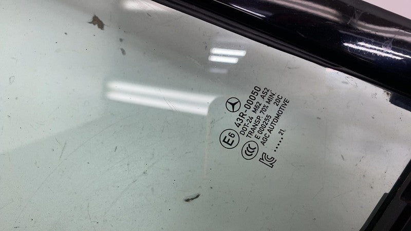 A2977303200 ⭕ 2022 EQS 450+ V297 Rear Right Quarter Fixed Door Window Glass Vent A2977303200