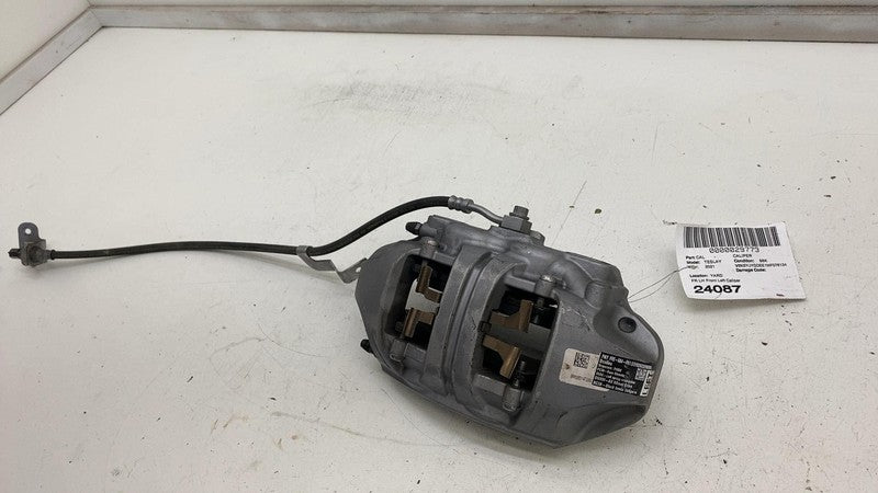 ⭕ 2020-2023 Tesla Model Y Front Driver Side Caliper w/ Brake Line Hose