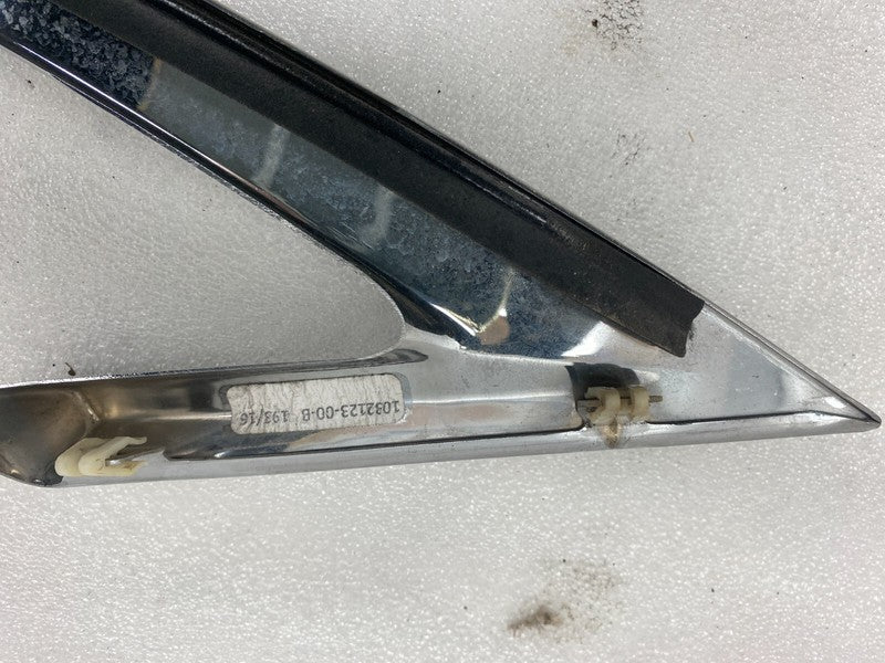 1032123 00 B ⭕16-20 Model X MX Driver Side Door Chrome Upper Molding Bright Left 1032123-00-B