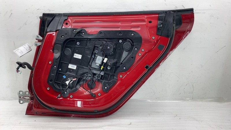 1081440-E0-C ⭕ 2017-2020 Tesla Model 3 Rear Side Door Shell Panel Right Red PPMR 1081440-E0-C