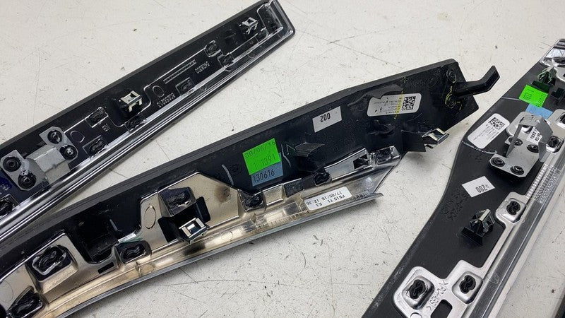 ⭕ 16-20 Model X Front & Rear Door Trim Decor Carbon 1035812-11-B / 103