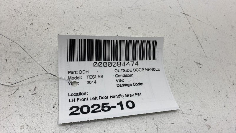 ⭕ 2012-2015 Tesla Model S MS Rear Left Exterior Door Handle Outer 1082