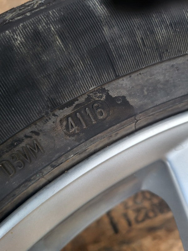 31362276 ⭕2015-2021 Volvo XC90 Wheel Rim 19" 19x8J w/ Continental Tire 235/55R19 31362276