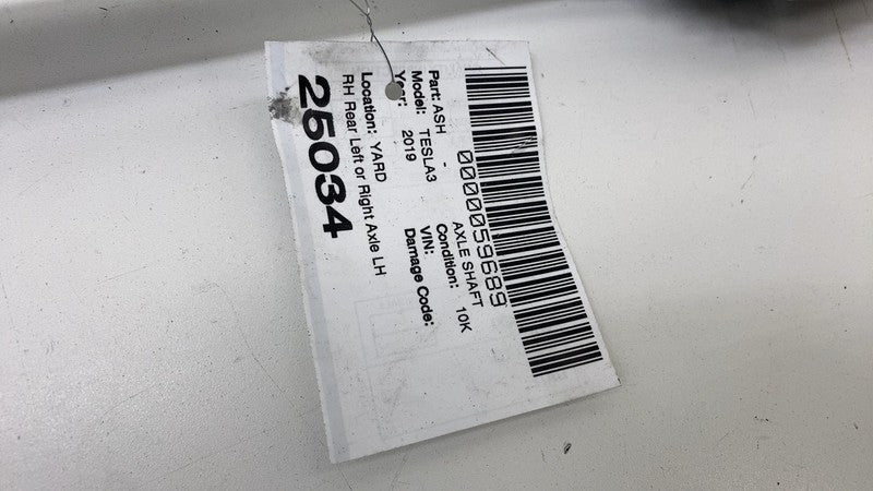 104416100D ⭕ 2017-2023 Model 3 Rear Left or Right CV Axle Shaft Halfshaft 25MM 1044161-00-D