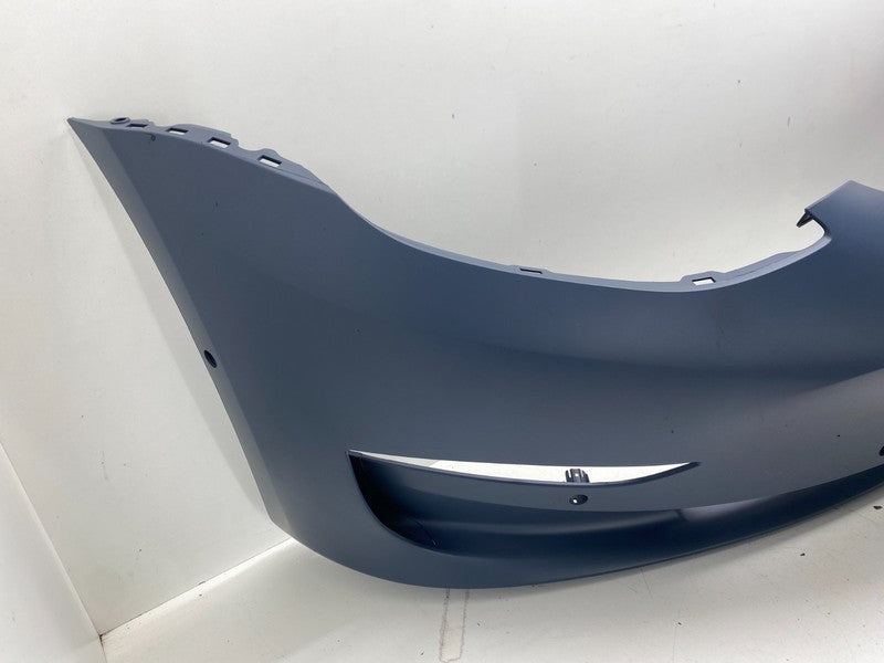1084168 S0 5 ⭕ 17-22 Tesla Model 3 Front Bumper Cover suit w/ Park Sensor Primed 1084168-S0-5