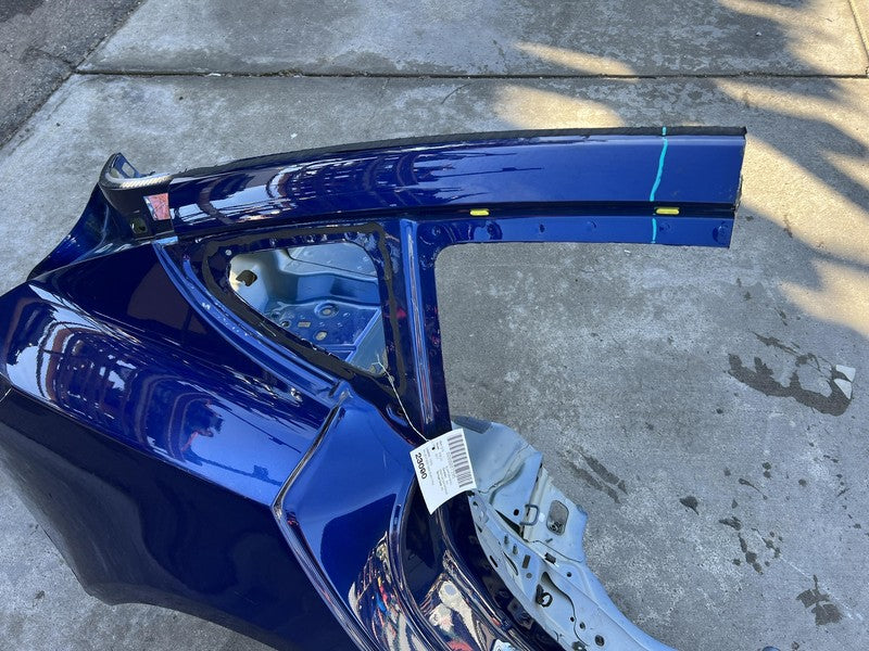 ⭕ 2017-2020 Tesla Model 3 Rear Right Quarter Panel Structural Cut Out Blue PPSB