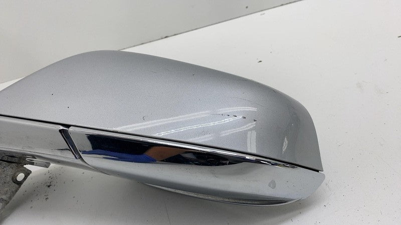 ⭕ 12-15 Model S Left Exterior Rear View Door Mirror OEM Silver PMSS 60