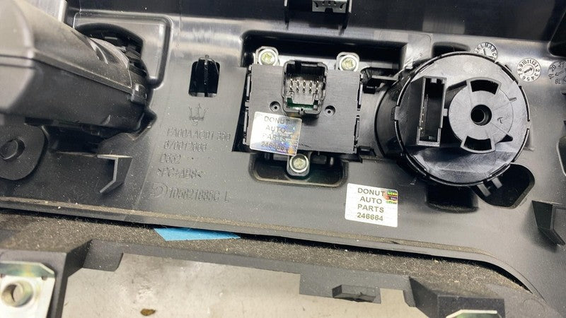 ⭕ 2014-2020 Maserati Ghibli Lower Dashboard Knee Trim Panel w/ Switch