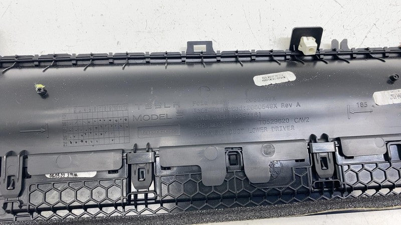 ⭕ 2017-2023 Tesla Model 3 Left Dash Heater A/C Air Vent Dash Duct 1083
