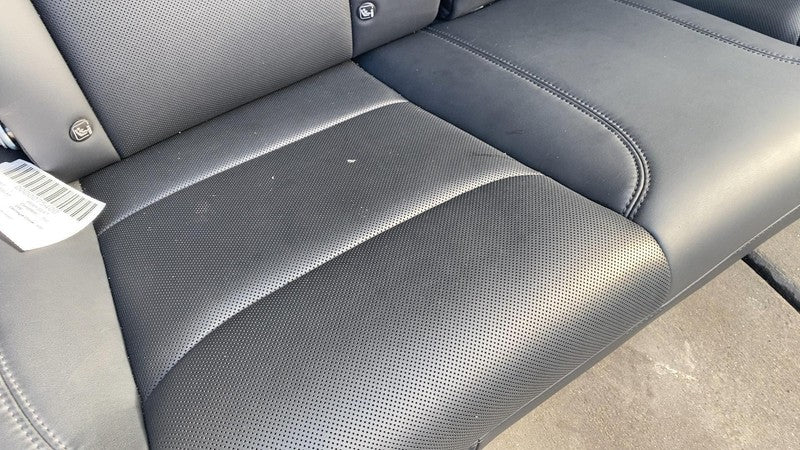 ⭕ 2024-2025 Tesla Model 3 Rear 2nd Row Black Leather Seat Upper + Lowe