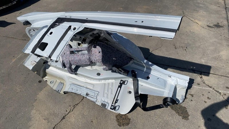 ⭕ 21-24 Ford Mustang Mach-E Rear Driver Side Quarter Panel Cut Out Left White A3