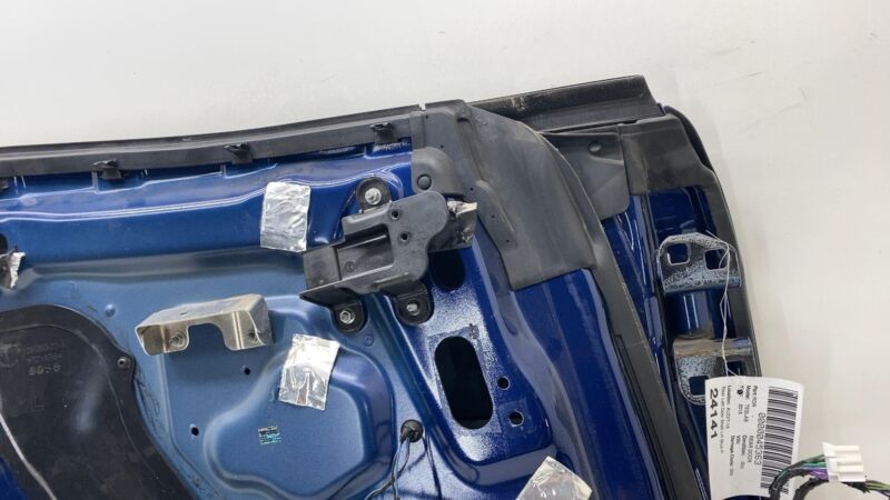 2012-2015 Tesla Model S MS Rear Driver Side Door Shell Panel Left LH Blue - PPSB