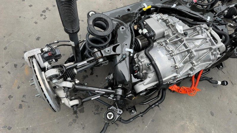 1120980 00 C ⭕ 2017-2020 Tesla Model 3 Rear Drive Unit w/ Subframe & Suspension 1120980-00-C