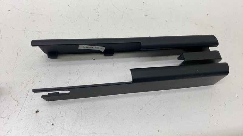 ⭕ 2016-2020 Tesla Model X MX Set of Front & Rear Seat Track Rail Skid Cover Trim