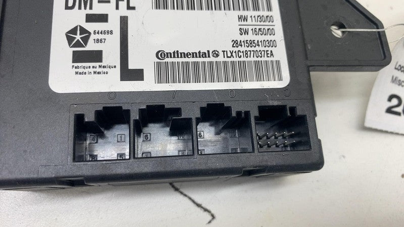 68316559AC ⭕ 2017-2019 Chrysler Pacifica Front Driver Left Door Control Module 68316559AC