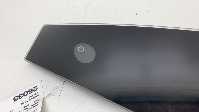 ⭕ 2016-2020 Tesla Model S Left B-Pillar Applique Glass Trim Molding 10