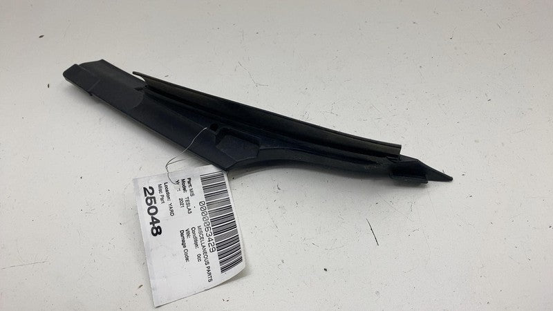 150493400A ⭕ 2017-2023 Tesla Model 3 Right Under Hood Grille Vent Trim Cover 1504934-00-A