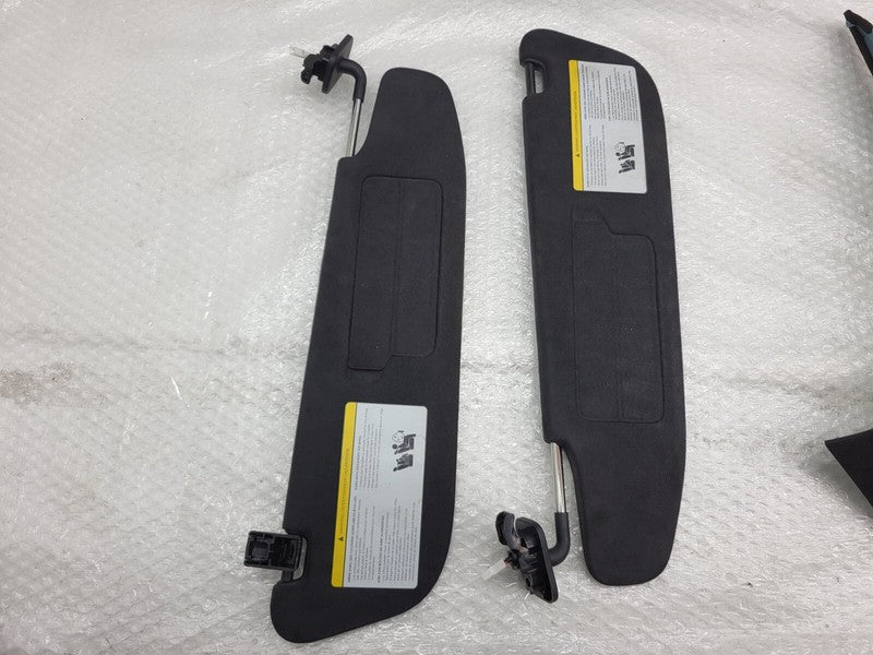 ⭕ 16-20 Tesla Model S SET of Ceiling Headliner Sunvisor Upper A + B +