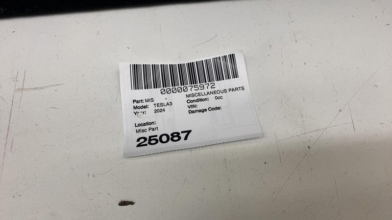 ⭕2024-2025 Model 3 Rear Trunk Boot Load Floor Carpet Mat Parcel Shelf