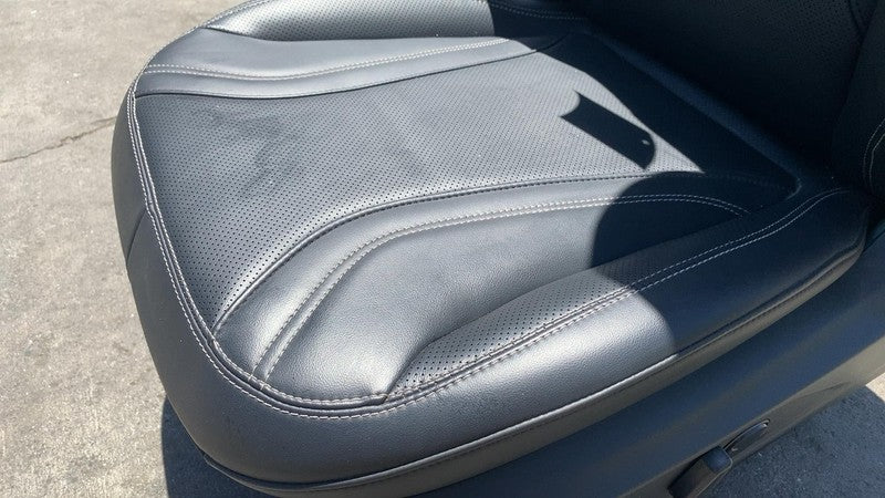 ⭕ 21-24 Ford Mustang Mach-E Front Driver Side 1st Row Seat Leather Black Left LH