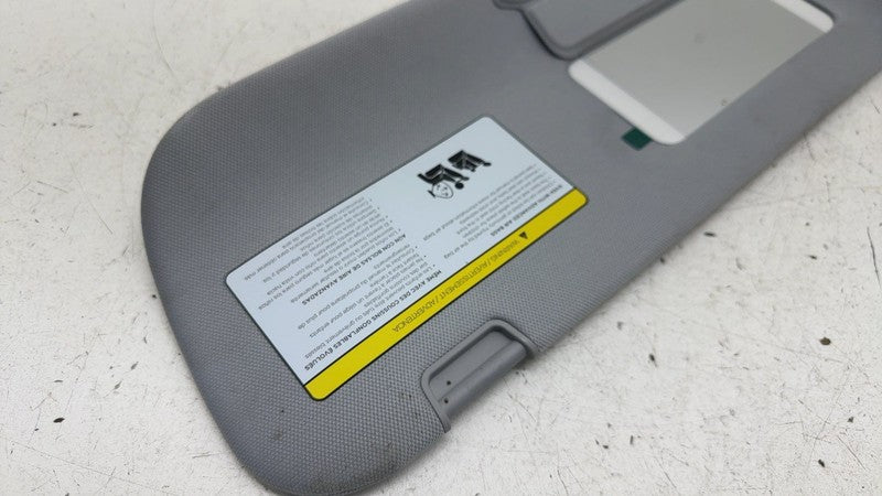 ⭕ 25-26 Tesla Model Y Front Driver Side Windshield Sunvisor Gray Sun V