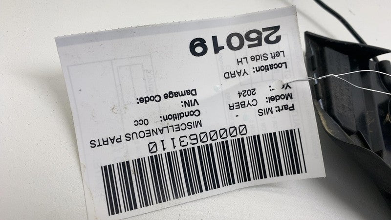 180755700A ⭕ 24-25 Cybertruck Rear Left C-Pillar Applique Molding Trim Panel 1848581-00-C