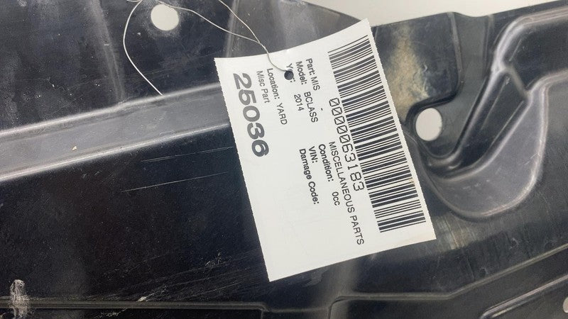 2426840418 ⭕ 2014-2015 Mercedes-Benz B Electric Drive Underbody Cover Panel A2426840418