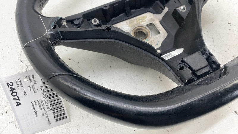 ⭕ 2012-2015 Tesla Model S Performance Steering Wheel Black Leather 102