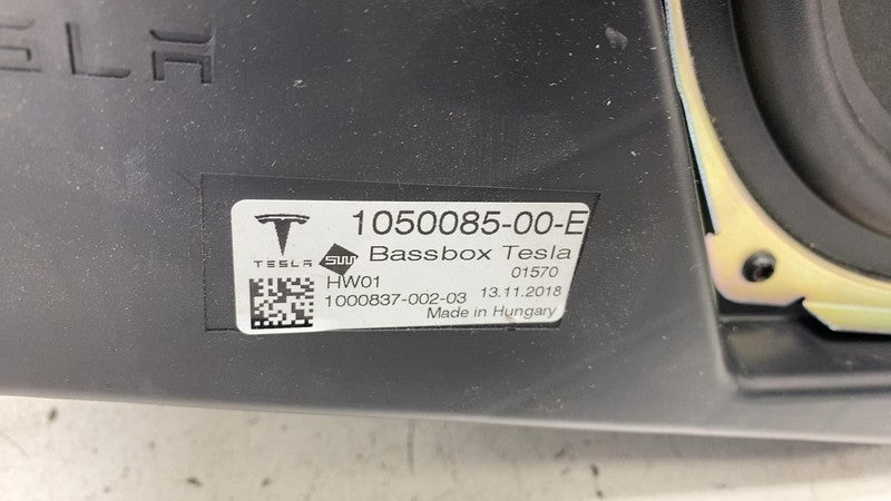 2016-2020 Tesla Model X Premium Subwoofer Bassbox Audio Speaker Woofer