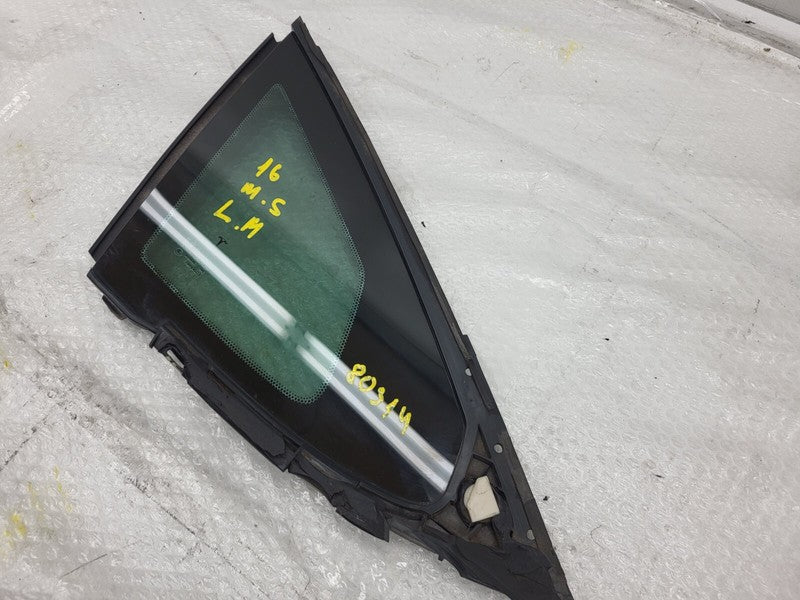 E6 43R-008010 ⭕ 2012-2020 Tesla Model S Rear Driver Side Quarter Fixed Glass Left LH Assembly