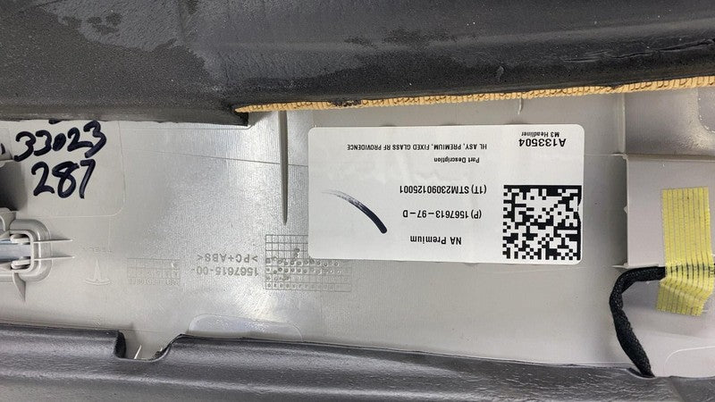 ⭕ 17-23 Model 3 Panoramic Sunroof Ceiling Moon Roof Headliner Trim 156