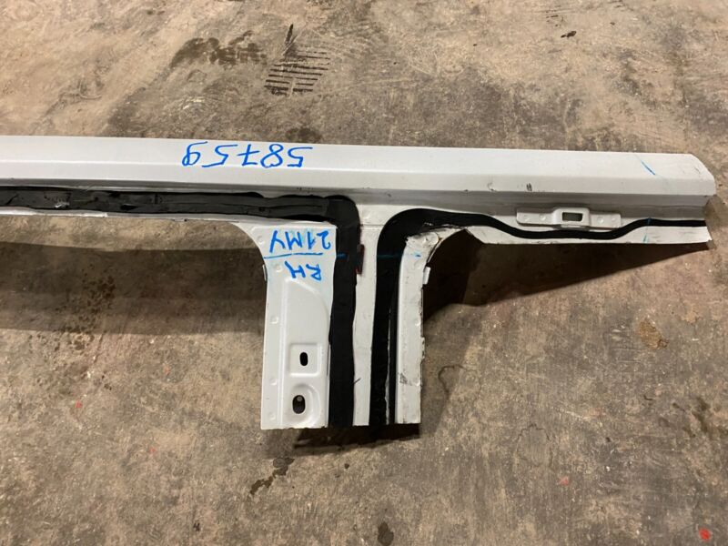 Does Not Apply 2020-2023 Tesla Model Y MY Front A Pillar Leg Panel Body Frame White PPSW