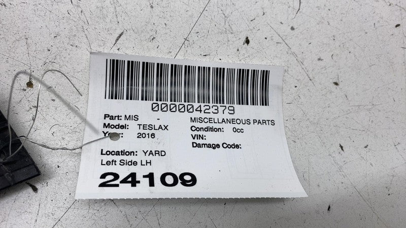 ⭕2016-2020 Tesla Model X Rear Driver Side Door Quarter Fixed Glass Lef