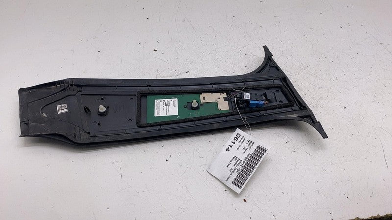 150688600E ⭕ 20-23 Model Y Right Exterior B-Pillar Applique Trim w/ Camera RH 1506886-00-E