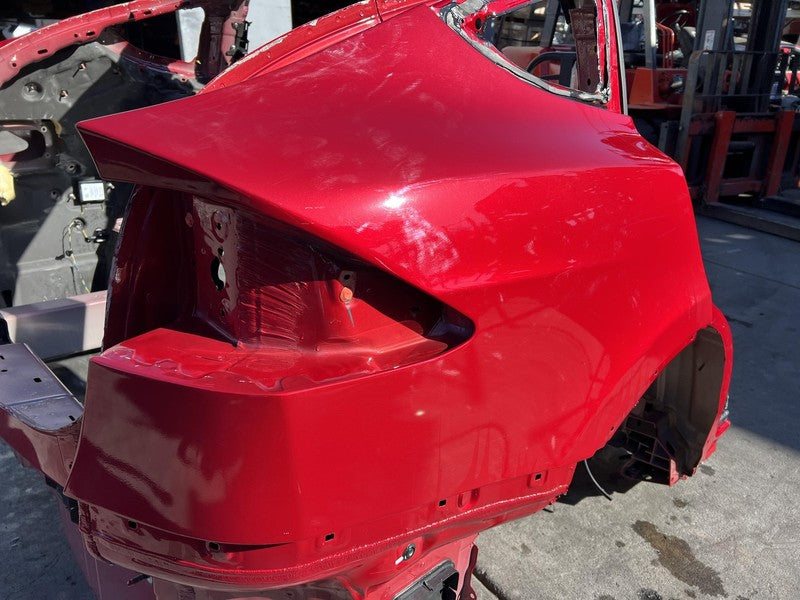 ⭕ 2016-2020 Tesla Model X Rear Quarter Panel Structural Frame Cutout Red - PPMR
